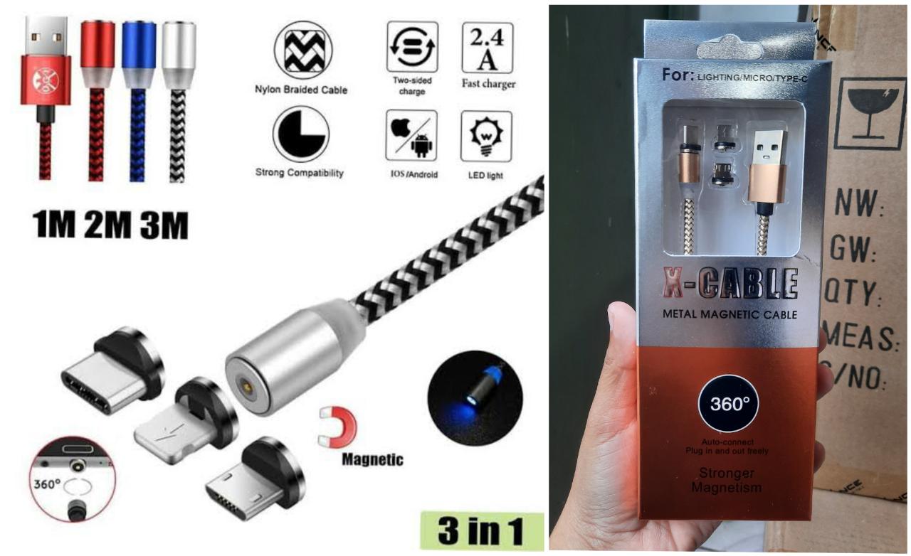 KABEL MAGNETIC 3 IN 1
